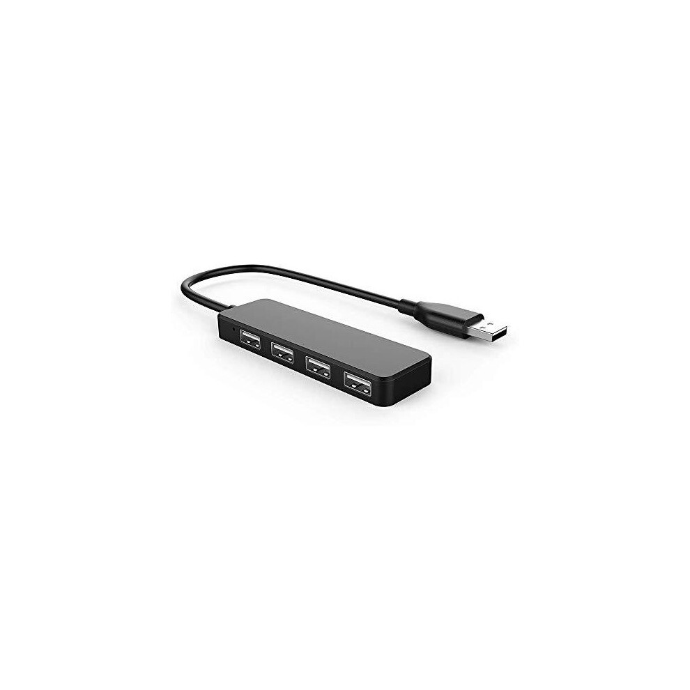 Usb Hub, 4-Port Usb Hub Ultra Slim Portable Usb Splitter For Imac Pro, Macbook Air, Mac Mini/Pro, Surface Pro, Notebook Pc, Laptop, Usb Flash Drives 782950353657