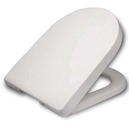 WOLTU D Shape Toilet Seat,Soft Close Toilet Seat with Quick Release