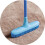 Spontex Catch and Clean Indoor Rubber Broom and Dustpan 7