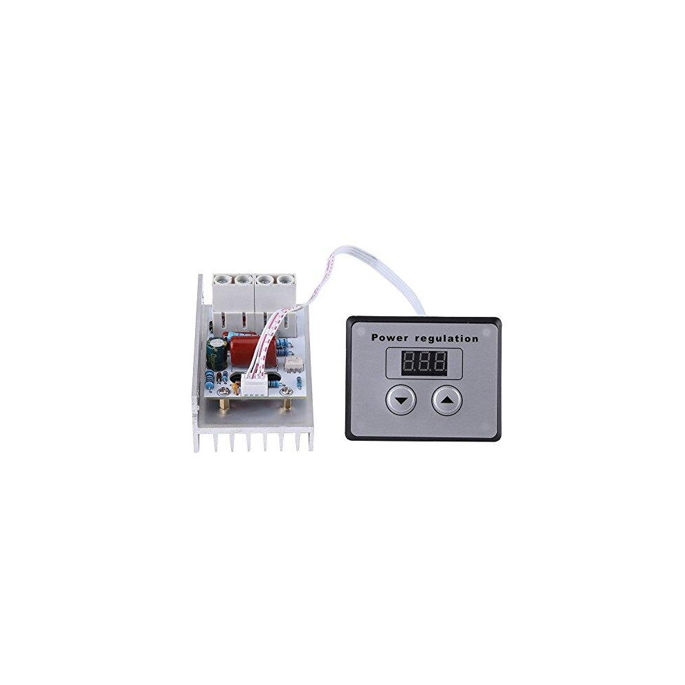 Speed Controller Regulator 10000W Scr Digital Voltage Regulator Speed Control Dimmer Thermostat Ac 220V 80A 743562884601