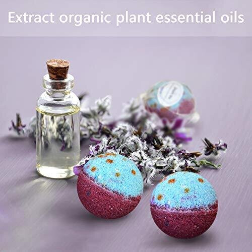 Nagaliving Bath Bombs gift Set  20 Wonderful Fizz Effect Handmade Bath Bombs for ValentineAs Day  christmas  MotherAs Day  FatherAs Day  childrenAs Da 2