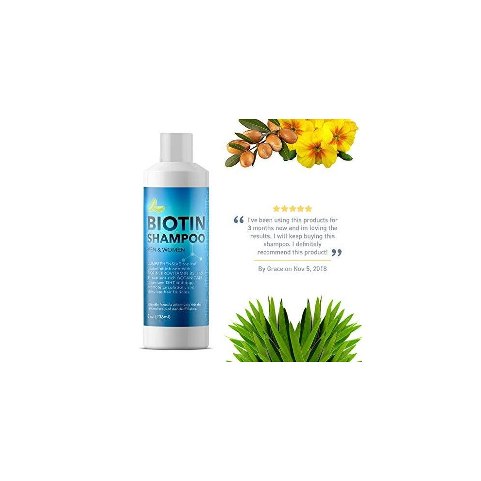 Biotin Shampoo for Hair Growth Formula for Hair Loss Removes