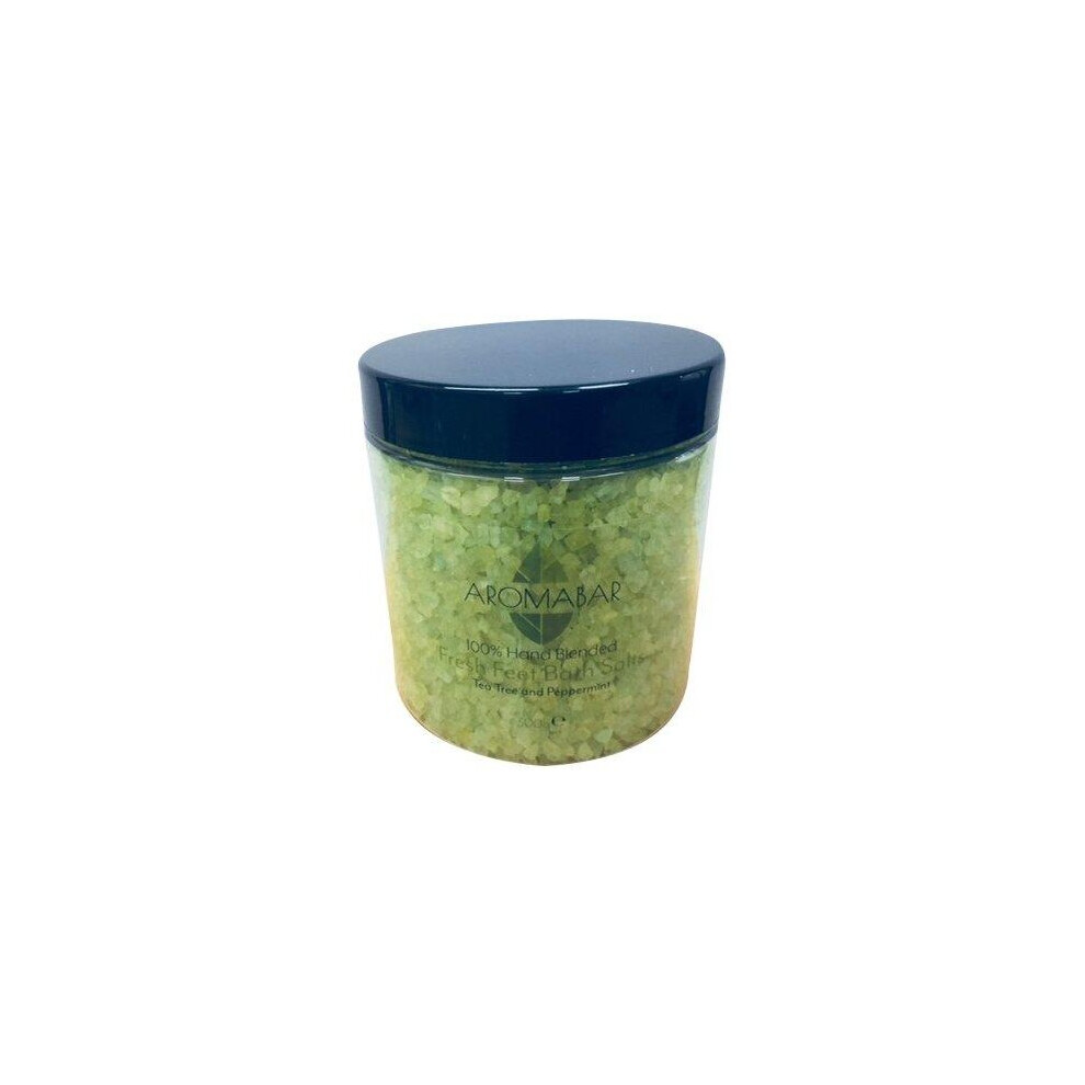 Aromabar Fresh Feet Dead Sea Bath Salts Foot Soak 300G With Tea Tree & Peppermint