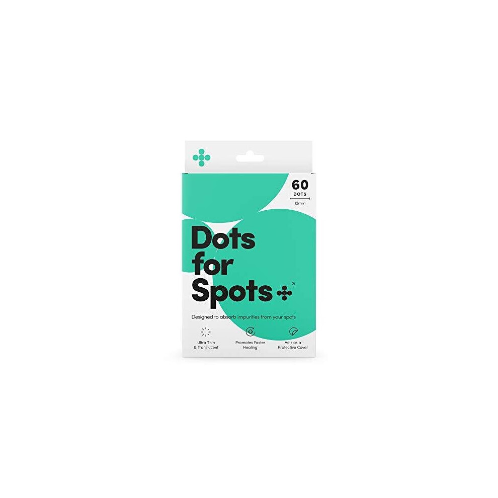 Dots For SpotsÂ® Original Acne Absorbing Pimple Patches, Cruelty Free, 1 Pack (60 Dots)