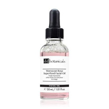 Huile Visuelle Rose Marocaine Vitamine C et Acide Hyaluronique, Tous Types de Peau et Sensible