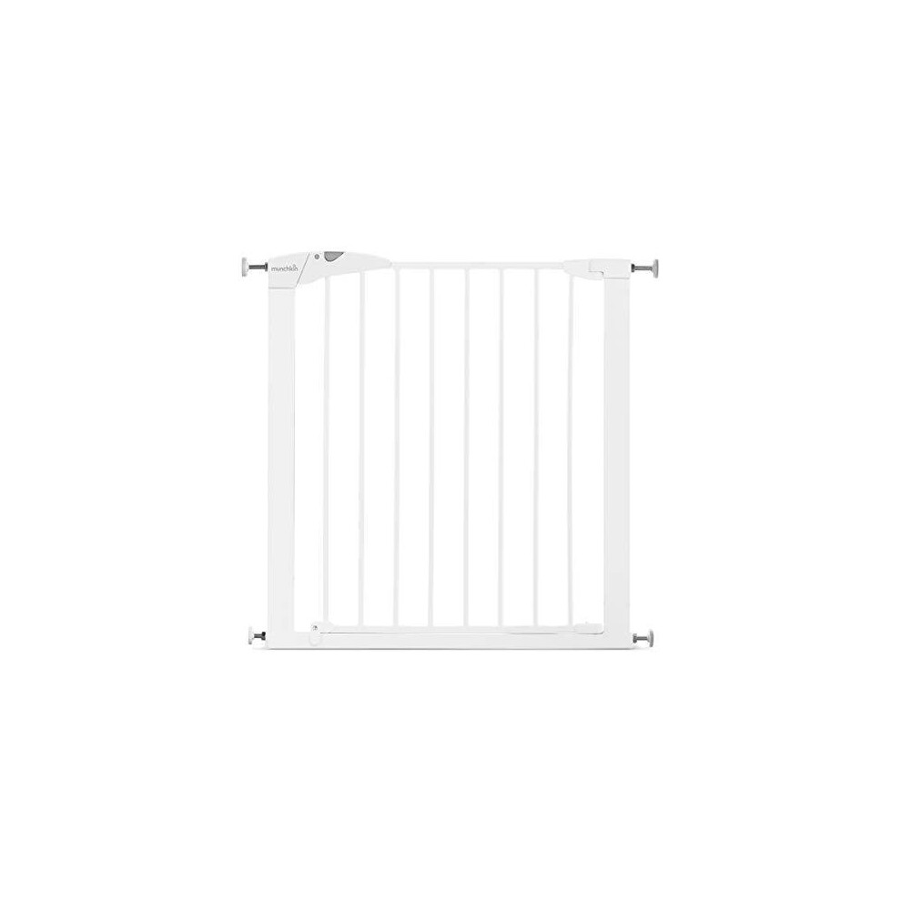 Munchkin Maxi-Secure Pressure Fit Safety Gate, 76 - 82 cm, White-image-OPC-P666J78-NEW