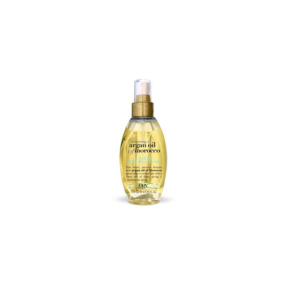 OGX Argan Moroccan Oil Weightless Reviving Dry Hair Oil, 118 ml