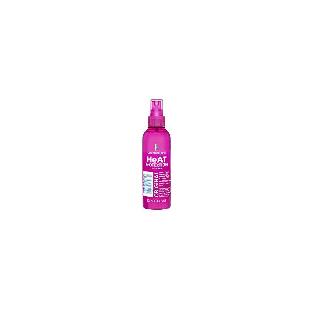 Lee Stafford Original Heat Protection Shine Mist - Spray for Smooth, Straighter Hair with Green Tea & Anti-Static Shine