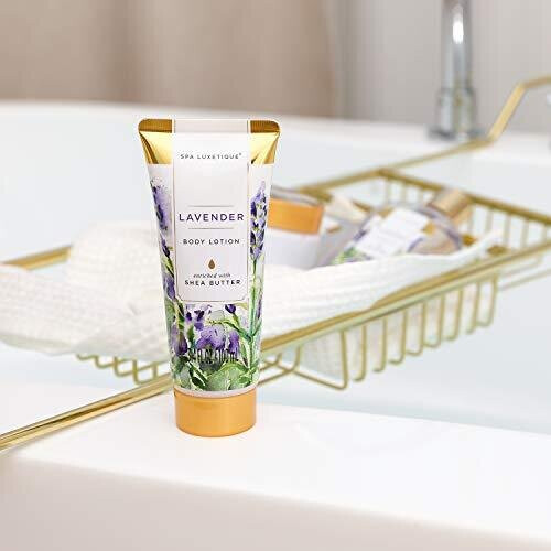 8pc Spa Luxetique Lavender Gift Set 2