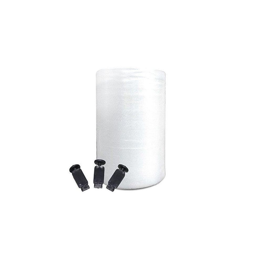 Elixir Garden Supplies Elixir Gardens Greenhouse Bubble Insulation Wrap 750Mm Wide Triple Laminated Uv Resistant + Free Fix Clips