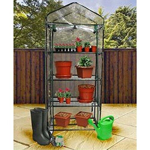 Kingfisher Kingfisher GHPRO Premium 4 Tier Greenhouse - Clear 1