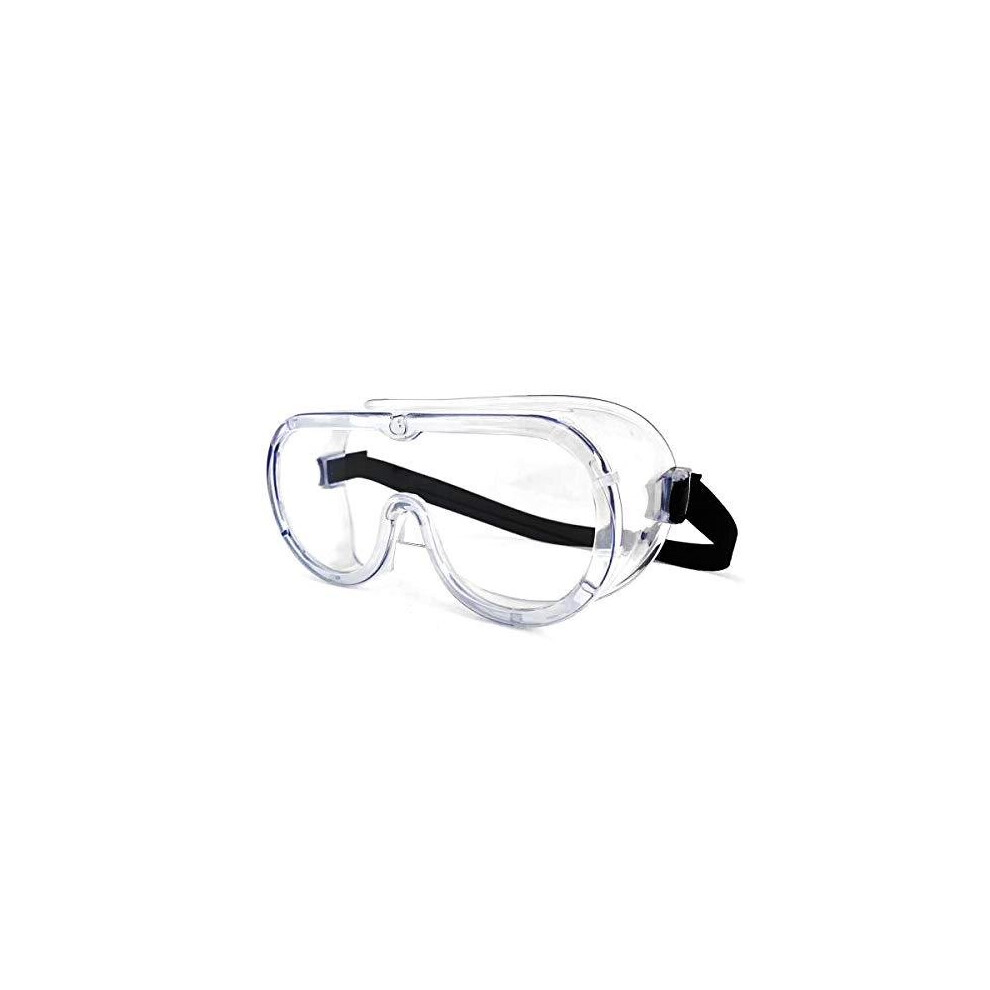 Safety Goggles Clear Wraparound Safety Glasses Eye Impacted Sealed Protective Work Goggles Over Spectacles For Diy Lab Grinding Etc General Purpose 8414877046108