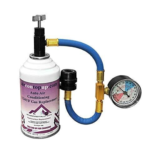 2 R-1234YF Cans 12oz Refrigerant MADE IN USA (2 12oz Cans) Self Seal