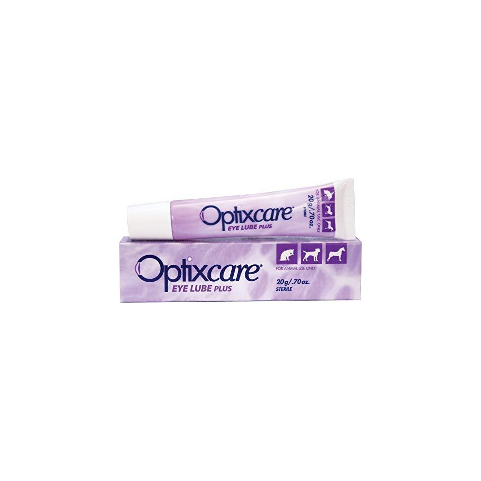 OptixCare Dog & Cat Eye Lube Plus Hyaluron Lubricating Gel Hyaluron (20 g)