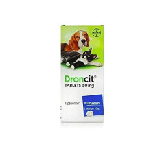 Bayer - Droncit Dog & Cat Tapeworm Tablets x 10 Pack