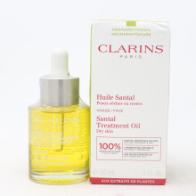 Clarins Santal Face Treatment Oil Dry Skin 1oz/30ml New With Box