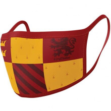 2 x Harry Potter Gryffindor Adult Cotton Protective Face Masks