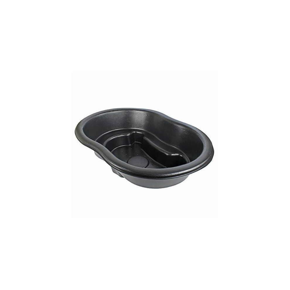 Direct Global Trading The Shannon Black Plastic Garden Instant Wildlife Preformed Pond