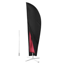 Dokon patio Parasol Cover with Contraction Rod, Waterproof, Windproof, Anti-UV, Heavy Duty Rip Proof 600D Oxford Fabric Extra Large Cantilever Umbre