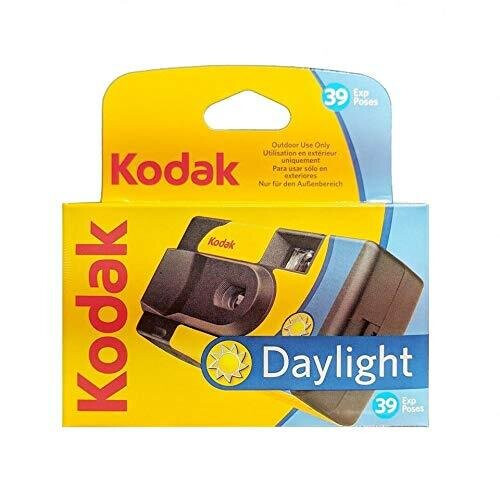 Kodak Kodak SUC Daylight 39 800iso Disposable Analog Camera - Yellow and Blue