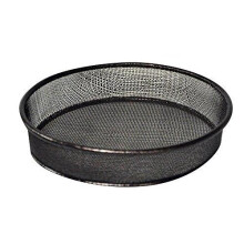 Kingfisher BFMESH Metal Mesh Bird Feeding Dish, Transparent, 18x18x3.2 cm