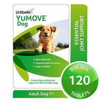 Lintbells YuMOVE Dog Joint Supplement for Stiff Dogs - 120 Tablets, Clinically Proven & Omega-3 Rich