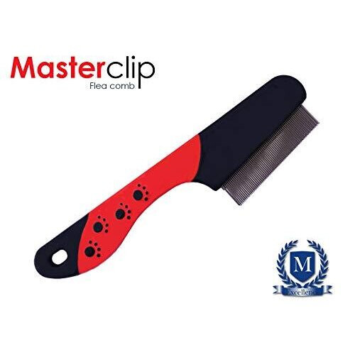 Masterclip Flea Removal Grooming Comb for Cats, Dogs, Rabbits