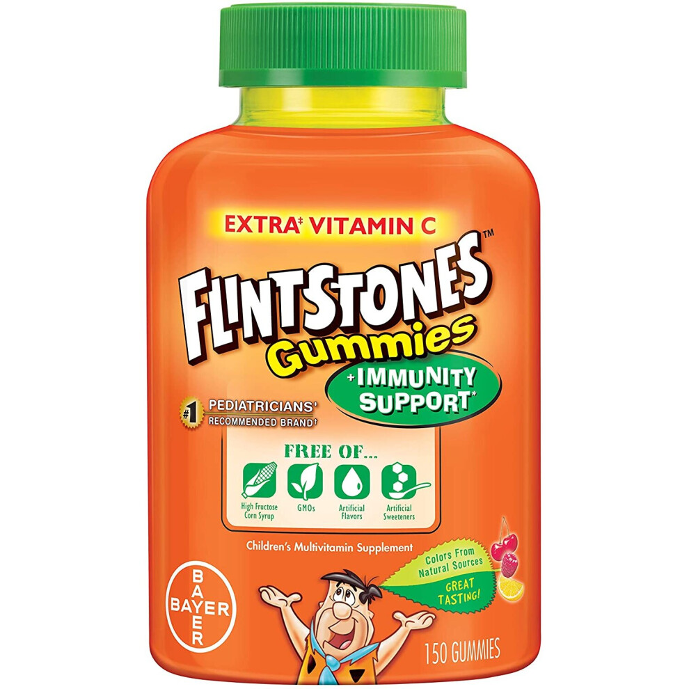 Flintstones Children's Multivitamin Gummies, Immunity Support, 150 ct