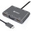 SANDBERG USB-C DOK 2XHDMI+1XVGA+USB+PD (136-35) 1