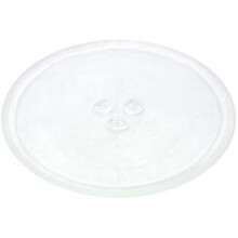 Universal Microwave Turntable Glass Plate with 3 Fixtures 245 mm