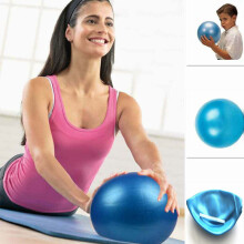 25cm Yoga Ball Anti-burst Thick Stability Ball Mini Barre Physical Pilates Exercise Ball
