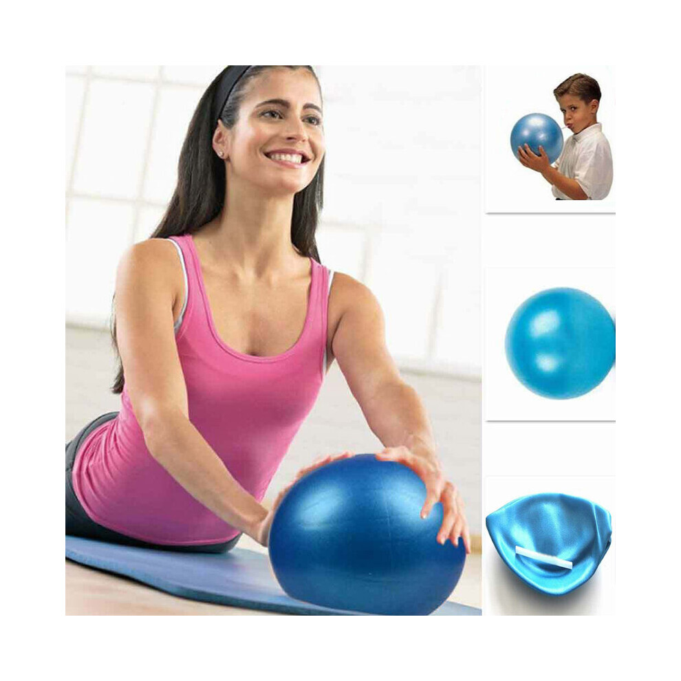 25cm Yoga Ball Anti-burst Thick Stability Ball Mini Barre Physical Pilates Exercise Ball