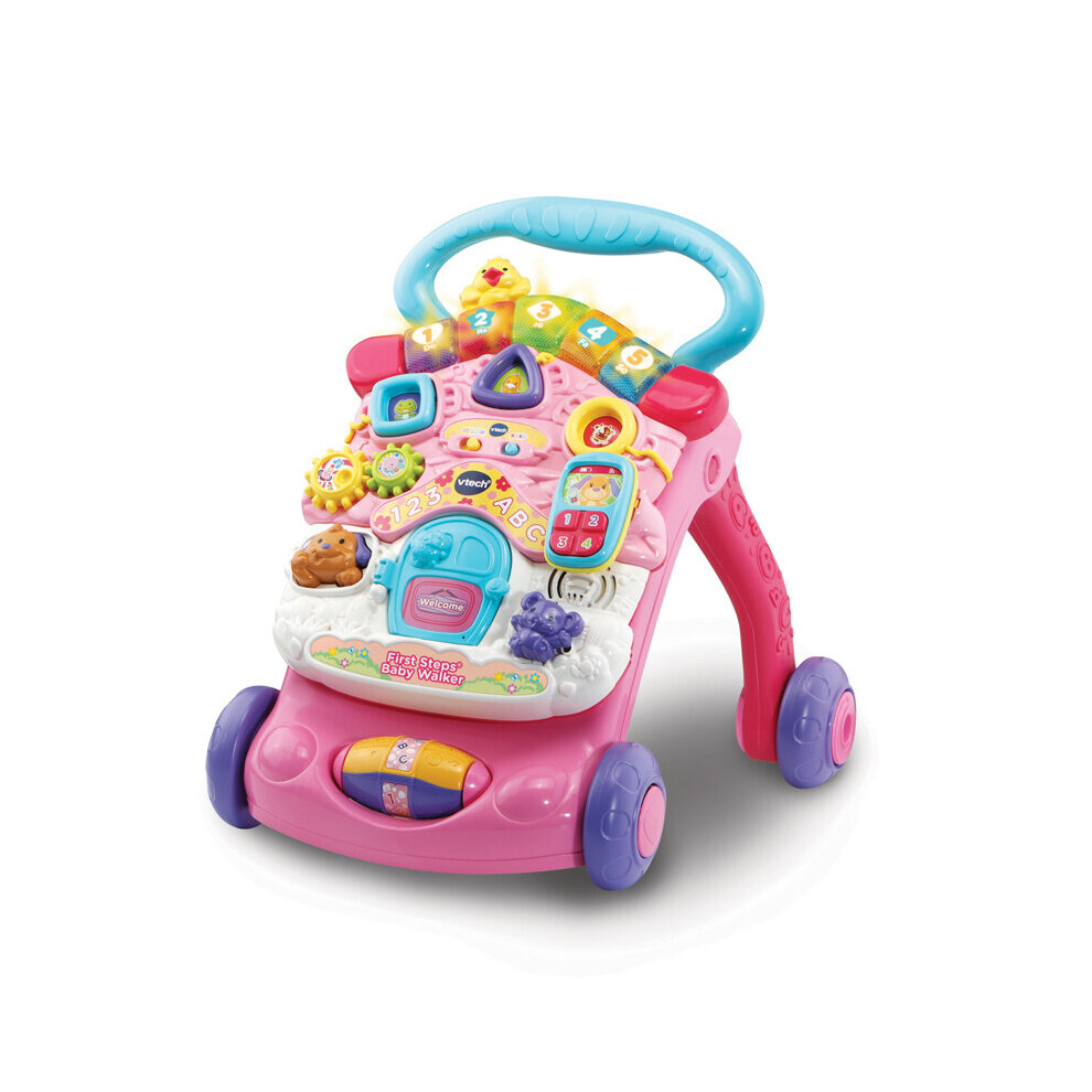 VTech First StepsÂ® Baby Walker Pink