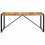 VidaXL vidaXL Solid Rough Mango Wood Dining Table 180cm Unique Home Kitchen Furniture 7