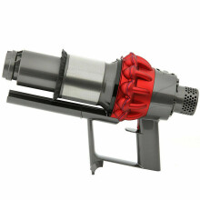 Dyson 969596-07 Main Body Motor & Cyclone Assembly for V10/SV12 Cordless Vacuum - Red/Iron Grey (Genuine Dyson Part)