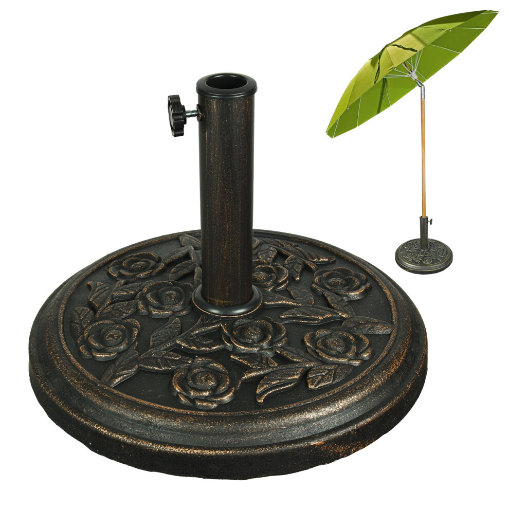 ASAB Cast Iron Parasol Base | Base For Parasol Poles 40-55mm Wide