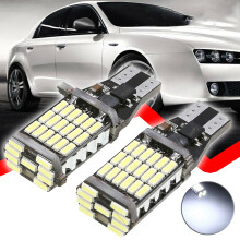 2x T15 W16W 45 SMD 4014 Error Free Canbus LED Car Backup Reverse Light