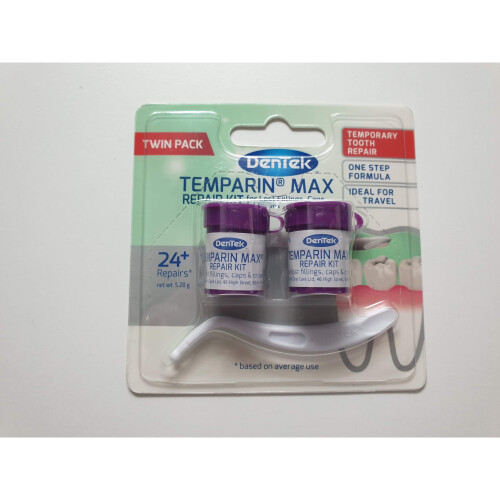 Dentek Temparin Max Emergency Temporary Tooth Filling Kit On Onbuy 