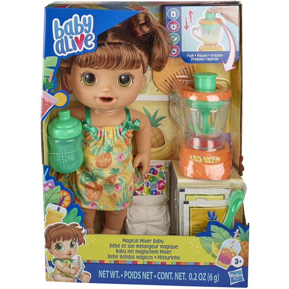 Hasbro Baby Alive Magical Mixer Baby Tropical Treat