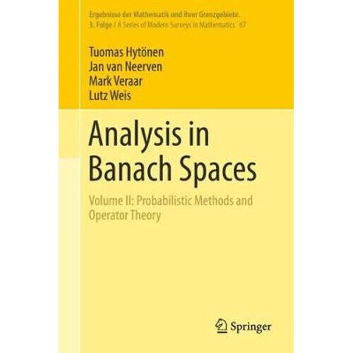 Analysis in Banach Spaces
