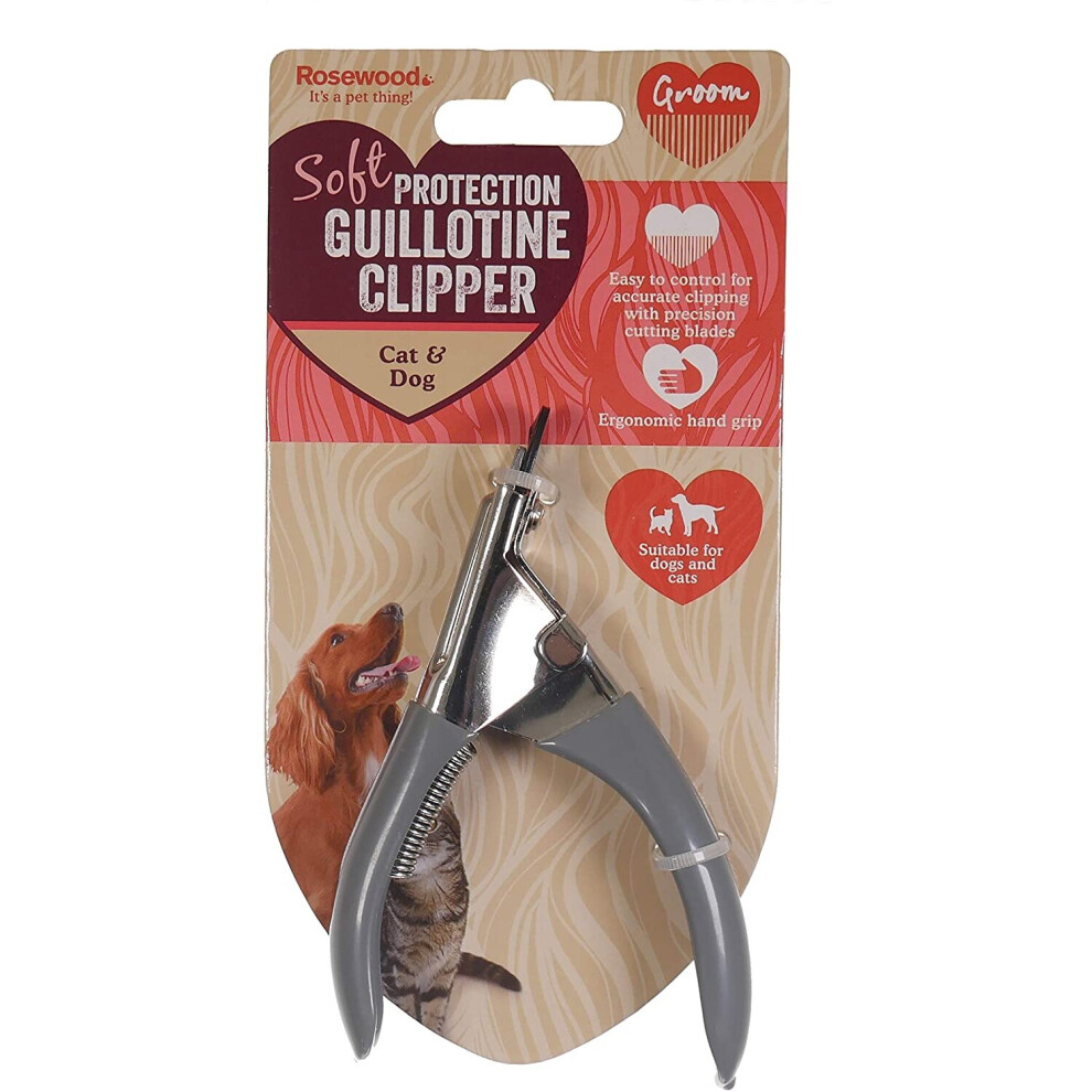 Rosewood Soft Protection Salon Guillotine Clipper