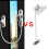 8Pcs Window Door Restrictor Safety Locking UPVC Child Security Cable 8