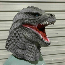 King of monsters Godzilla Dinosaur Latex mask Halloween Masquerade