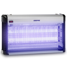 Geepas 30W UV Insect Zapper - Automatic Indoor Mosquito & Fly Killer with Octenol, Wall/Hanging, Removable Tray
