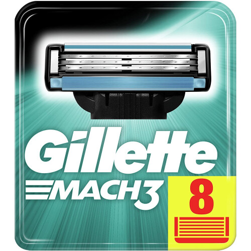 Gillette (8 Count) Gillette Mach3 Razor Plus