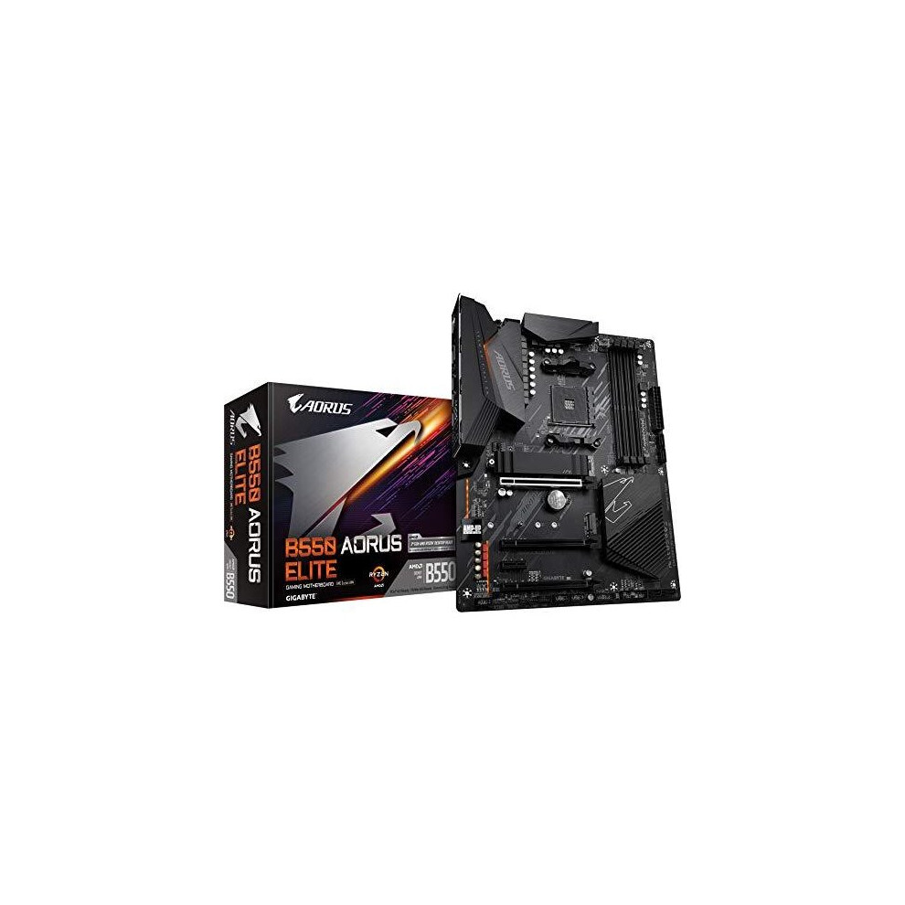 Gigabyte B550 Aorus Elite Atx Motherboard For Amd Am4 Cpus