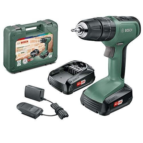 Bosch Bosch Cordless Hammer Drill UniversalImpact 18 (2x Batteries, 18 Volt System, in Carrying Case)