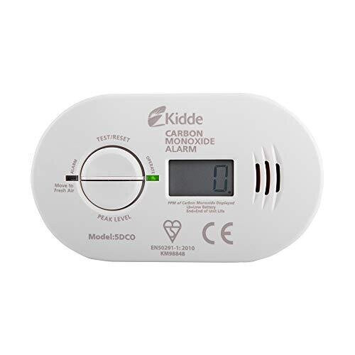 Kidde 5DCO 10 Year Life Digital Display Carbon Monoxide Alarm (1)