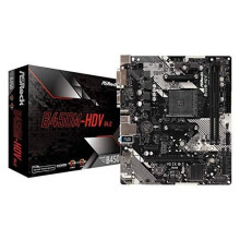 Moederbord - ASRock - B450M-HDV R4.0 - Socket AM4 - Micro ATX - 32 Go RAM max