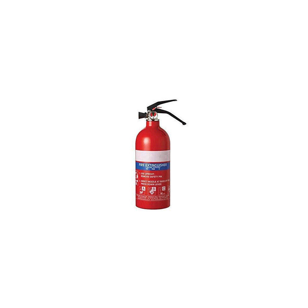 Kidde KS1KG Multi-Purpose Fire Extinguisher, Red, 1 Kg (285 X 95 X 125 mm)